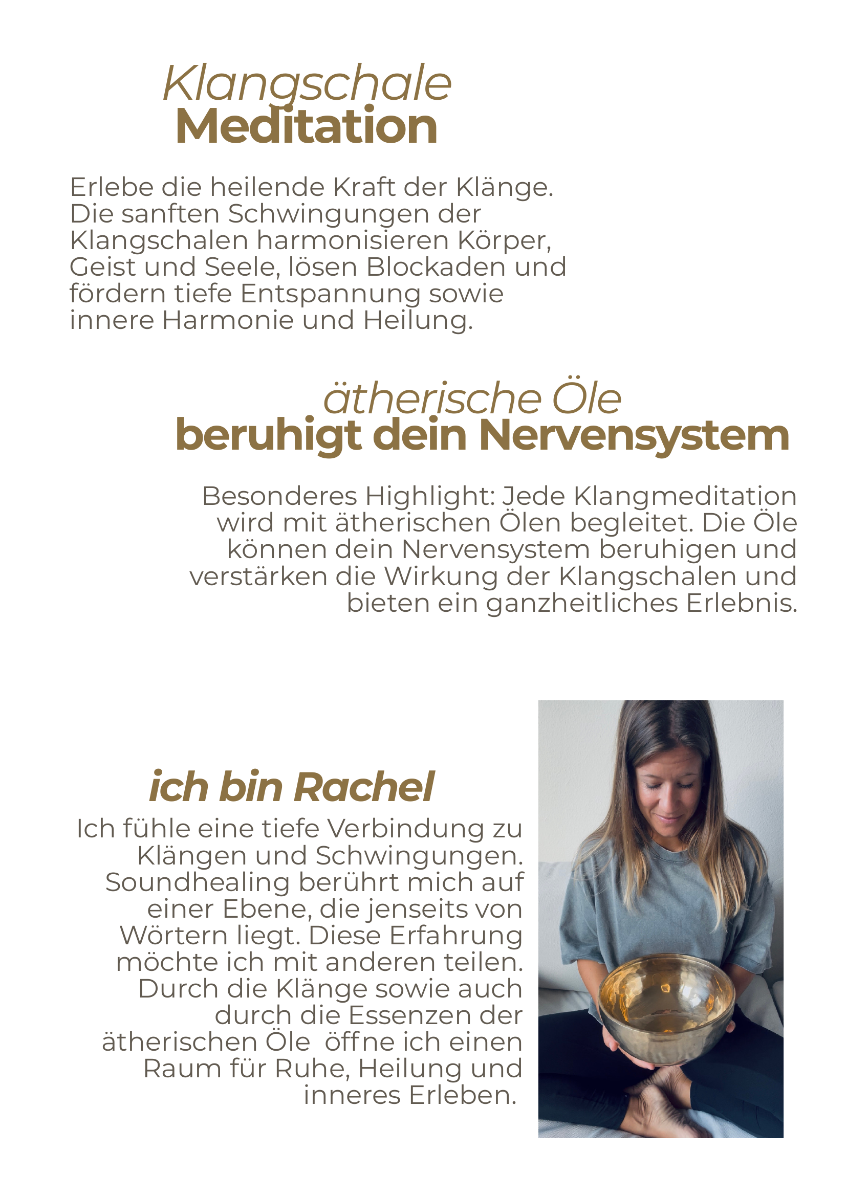 Klangschale Meditation